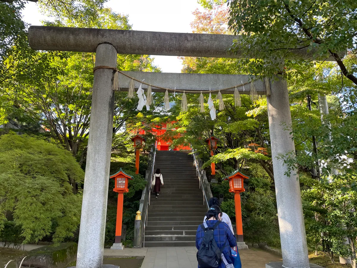 Ana Hachimangu in Nishi-Waseda, Shinjuku