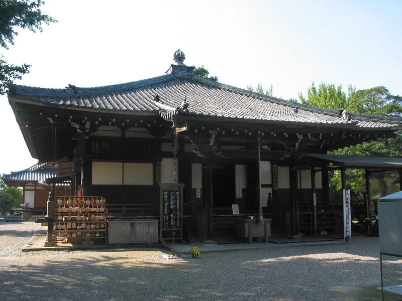 The main hall of Daian-ji in Nara.