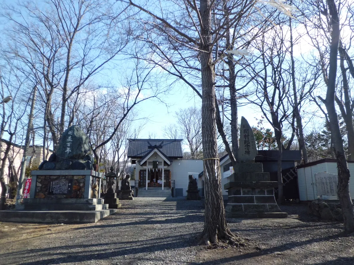 The precinct of Hoshioki Jinja in Teine-ku, Sapporo.