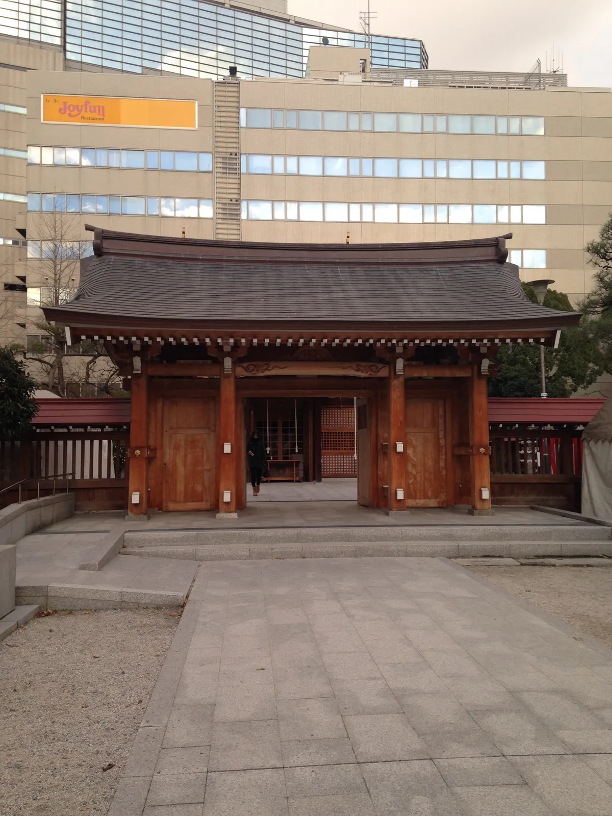 Kego Shrine at Tenjin in Fukuoka.