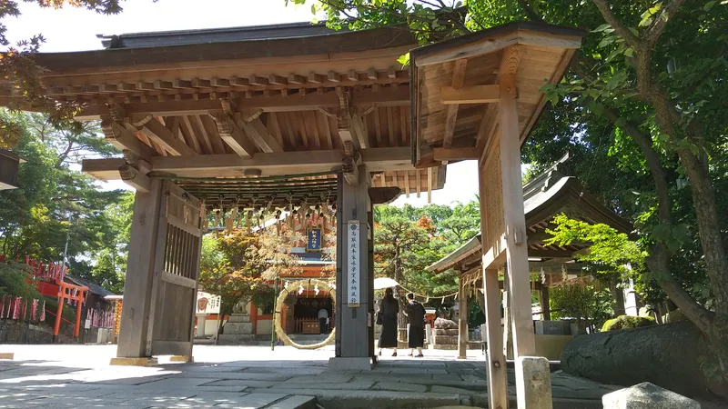 Momiji Hachimangu in Sawara, Fukuoka.