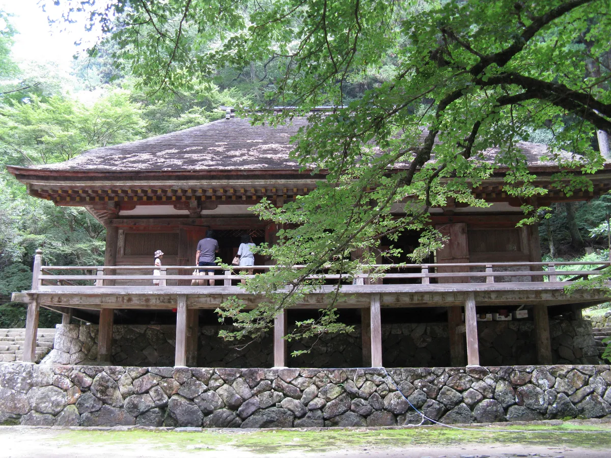 The golden hall of Muro-ji in Uda.
