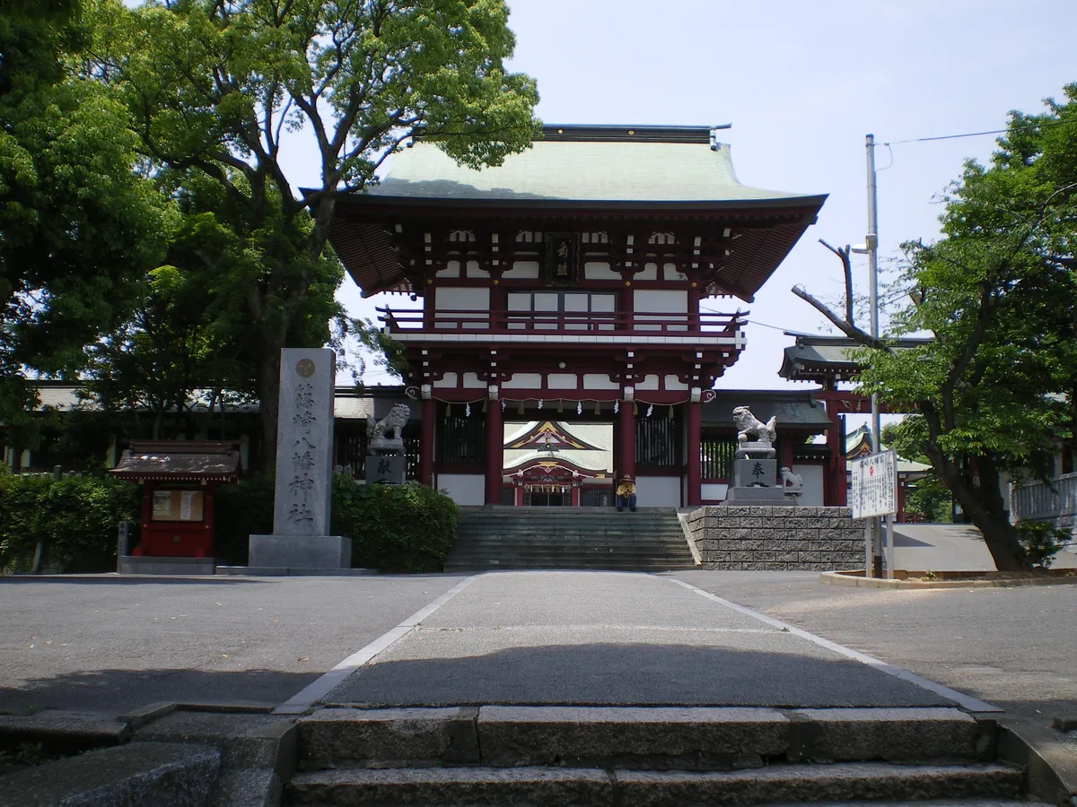 Shinozaki Hachiman Shrine in Kokura.