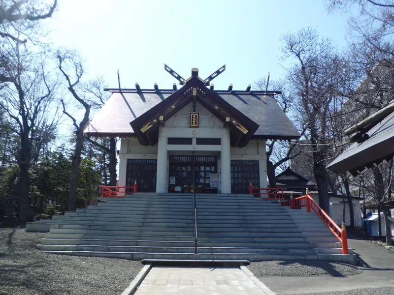 The precinct of Teine Jinja in Teine-ku, Sapporo.