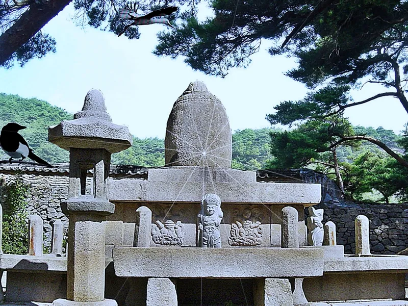 The Geumgang ordination platform of Yongyeonsa in Dalseong-gun, Daegu.
